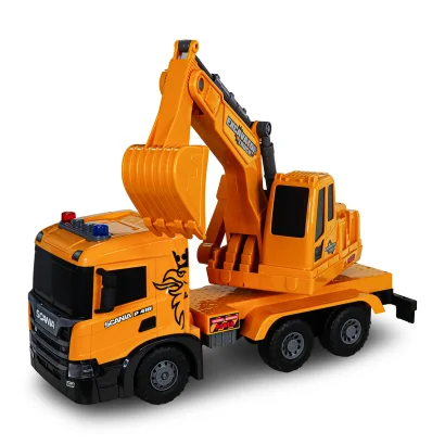 Автомодель серії "Super Big Truck" &ndash; ЕКСКАВАТОР SCANIA (світло, звук)