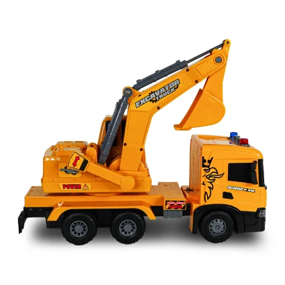 Автомодель серії "Super Big Truck" &ndash; ЕКСКАВАТОР SCANIA (світло, звук)