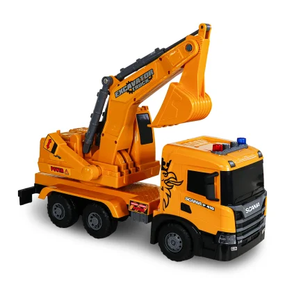 Автомодель серії "Super Big Truck" &ndash; ЕКСКАВАТОР SCANIA (світло, звук)