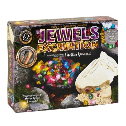 Набор для проведения раскопок 7576DT &quot;Jewels Excavation&quot; Камни JEX-01-02 Укр