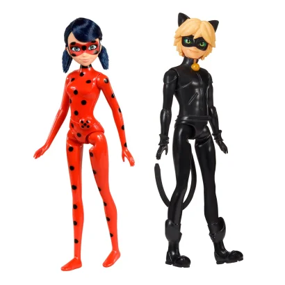 Набір ляльок "ЛЕДІ БАГ І СУПЕР-КІТ" серії "Basic" &ndash; ЛЕДІ БАГ І СУПЕР-КІТ