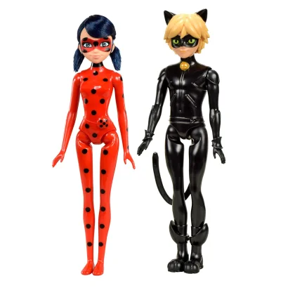 Набір ляльок "ЛЕДІ БАГ І СУПЕР-КІТ" серії "Basic" &ndash; ЛЕДІ БАГ І СУПЕР-КІТ