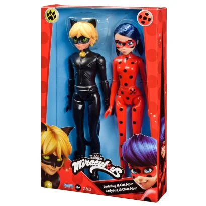 Набір ляльок "ЛЕДІ БАГ І СУПЕР-КІТ" серії "Basic" &ndash; ЛЕДІ БАГ І СУПЕР-КІТ