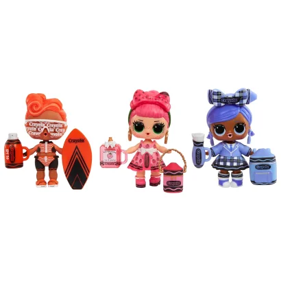 Ігровий набір з лялькою L.O.L. SURPRISE! серії "Loves Crayola" (в асорт., в дисп.)