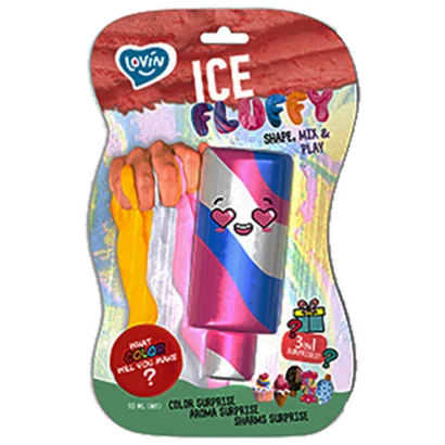 Лізун-антистрес TM Lovin Ice Fluffy ескімо 110 мл 80127