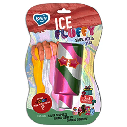 Лізун-антистрес TM Lovin Ice Fluffy ескімо 110 мл 80127