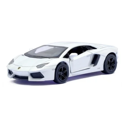 Автомодель легкова LAMBORGHINI AVENTADOR LP 700-4, 5&quot; KT5355W, 1:38  Білий