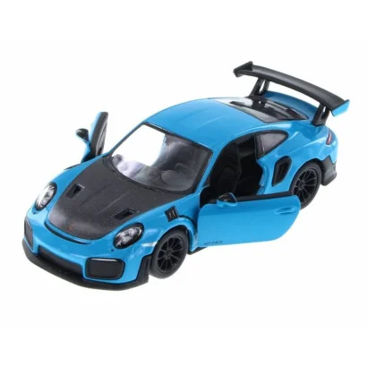 Автомодель легкова PORSCHE 911 GT2 RS 5&quot; KT5408W, 1:36  Синій