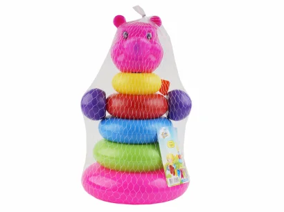 Розвиваюча пірамідка сортер "Ведмідь" 12019 пластикова