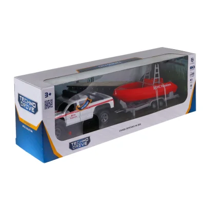 Ігровий набір - СЛУЖБА ПОРЯТУНКУ НА ВОДІ (світло, звук)