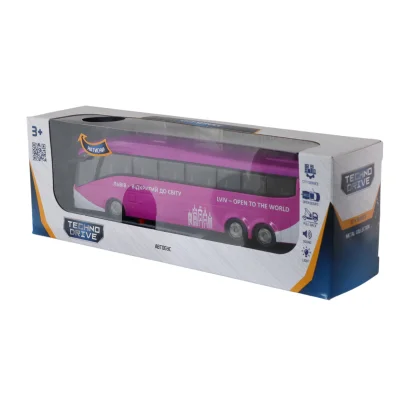 Модель - АВТОБУС ЛЬВІВ (світло, звук)