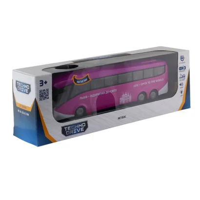 Модель - АВТОБУС ЛЬВІВ (світло, звук)