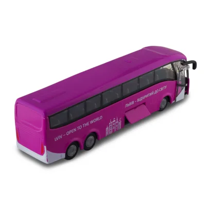 Модель - АВТОБУС ЛЬВІВ (світло, звук)