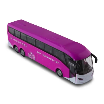 Модель - АВТОБУС ЛЬВІВ (світло, звук)