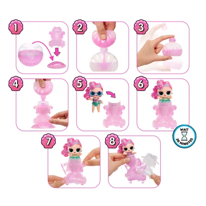 Ігровий набір з лялькою L.O.L. SURPRISE! серії "Mermaids!" &ndash; ЧАРІВНІ РУСАЛОНЬКИ (в асорт., у диспл.)