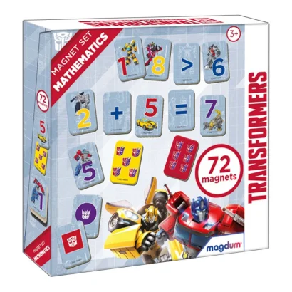 Набір магнітів  Magdum МЕ 5031-42 "Трансформери. Математика"