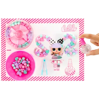 Ігровий набір з лялькою L.O.L. SURPRISE! &ndash; ФЕЄРИЧНІ ЗАЧІСКИ З НАМИСТИНОК (в асорт., у диспл.)