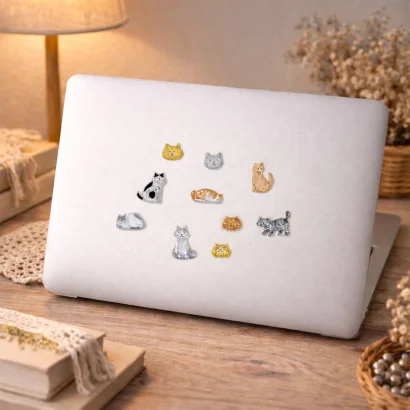 Набір 3D-наліпок TIKI WIKI серії "Crystal" &ndash; ТІКІ КОТИКИ