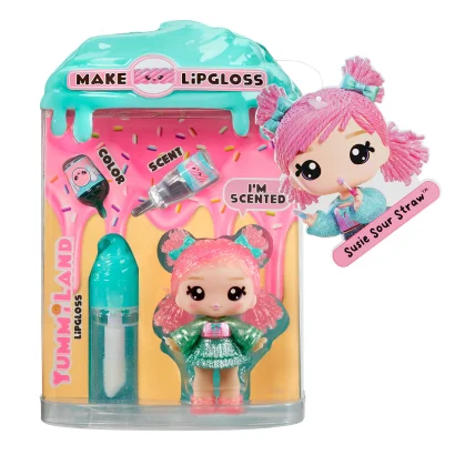Ігровий набір з лялькою та блиском для губ YUMMILAND (ЯММІЛЕНД) S2 &ndash;  С'ЮЗІ САУЕР СТРОУ