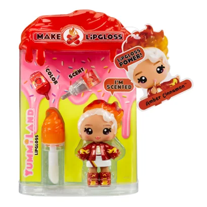 Ігровий набір з лялькою та блиском для губ YUMMILAND (ЯМІЛЕНД) S2 &ndash; КОРИЦЯ АМБЕР
