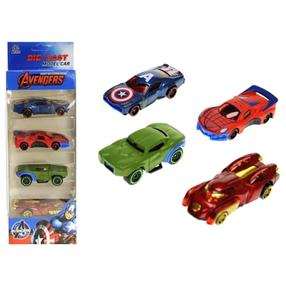 Набір металевих машинок &quot;Супергерой&quot; 1210-11S