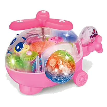 Вертоліт музичний QF05-1, кольорові внутрішні деталі