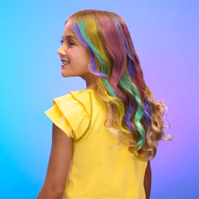 Ігровий набір з лялькою RAINBOW HIGH (РЕЙНБОУ ХАЙ) серії "Крейда для волосся та стиль" &ndash; АМАЯ