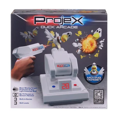 Ігровий набір для лазерних боїв - ПРОЕКТОР LASER X ONE (1 ігр. бластер, слайд-цілі)