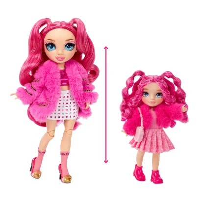 Ігровий набір з лялькою RAINBOW HIGH серії "Littles" - МАДЖЕНТА (з аксес.)