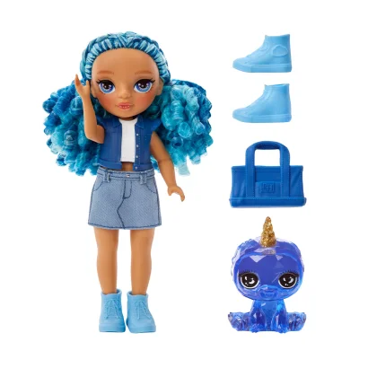 Ігровий набір з лялькою RAINBOW HIGH серії "Littles" - САПФІРА (з аксес.)