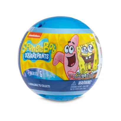 Іграшка-сюрприз у кулі MASH'EMS S5 - ГУБКА БОБ КВАДРАТНІ ШТАНИ (в асорт.)