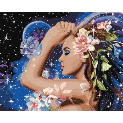 Картина за номерами &quot;Всесвіт всередині нас&quot; ©annasteshka KHO2609 40х50 см 