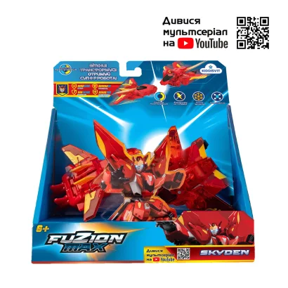Ігровий набір літаків-трансформерів FUZION MAX - СКАЙДЕН