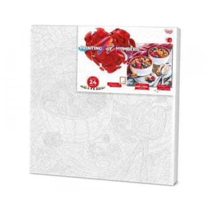 Картина за номерами &quot;Десерт&quot; Danko Toys KpNe-40х40-02-06 40x40 см