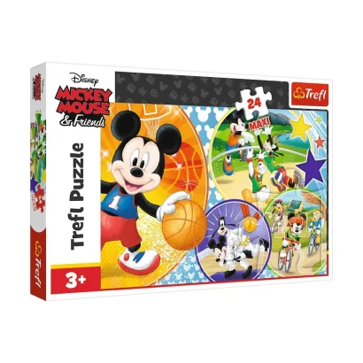 Дитячі пазли МАХІ Disney &quot;Час для спорту&quot; Trefl 14291 24 елементи