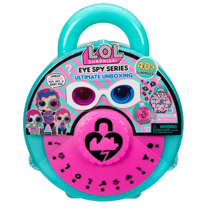Ігровий набір з ляльками L.O.L. SURPRISE! серії "Eye Spy" &ndash; ВЕЛИКИЙ СЮРПРИЗ З ЗАГАДКАМИ (з акс.)