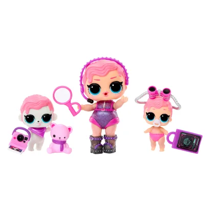 Ігровий набір з ляльками L.O.L. SURPRISE! серії "Eye Spy" &ndash; ВЕЛИКИЙ СЮРПРИЗ З ЗАГАДКАМИ (з акс.)
