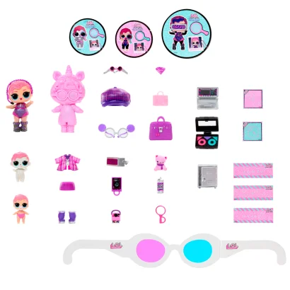 Ігровий набір з ляльками L.O.L. SURPRISE! серії "Eye Spy" &ndash; ВЕЛИКИЙ СЮРПРИЗ З ЗАГАДКАМИ (з акс.)