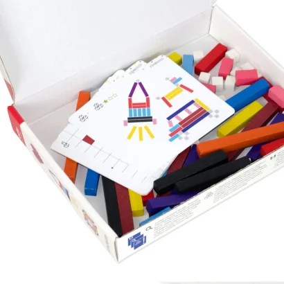 Навчальний набір &quot;Палички для рахунку Кюїзенера&quot; Igroteco 900385, 56 деталей