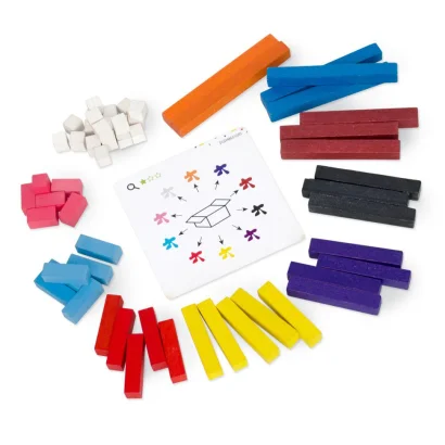 Навчальний набір &quot;Палички для рахунку Кюїзенера&quot; Igroteco 900385, 56 деталей