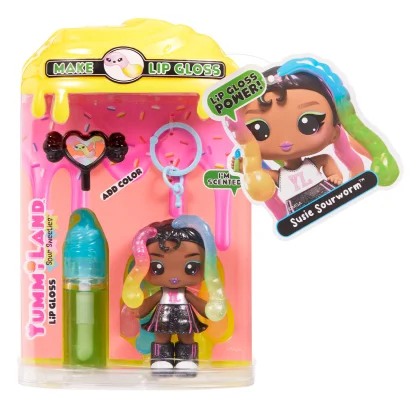 Ігровий набір з лялькою та блиском для губ YUMMILAND (ЯМІЛЕНД) SS &ndash; САША САУЕРВОРМС