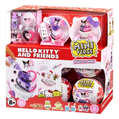 Ігровий набір MINIVERSE серії "Sanrio" S2 &ndash; СТВОРИ СТИЛЬ РАЗОМ З ХЕЛЛОУ КІТТІ ТА ДРУЗЯМИ