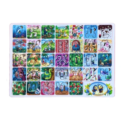 Дерев'яний пазл &quot;Український алфавіт&quot; Ubumblebees (ПСФ138) PSF138