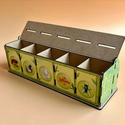 Настільна розвиваюча гра &quot;Види тварин&quot; Ubumblebees (ПСФ110) PSF110 комодик-сортер