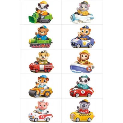 Настільна гра &quot;Веселі водії&quot; Ubumblebees (ПСФ080) PSF080 з картками