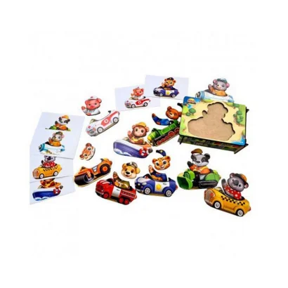 Настільна гра &quot;Веселі водії&quot; Ubumblebees (ПСФ080) PSF080 з картками