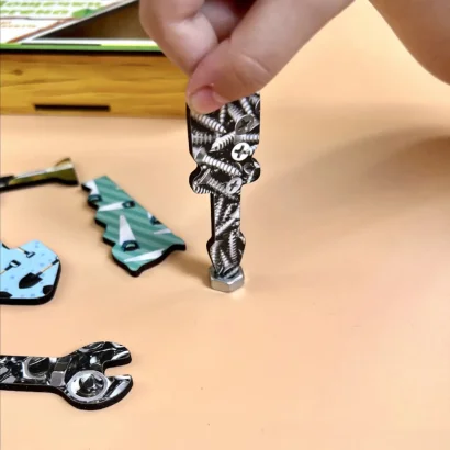 Дерев'яні Дощечки Сегена &quot;Інструменти&quot; Ubumblebees (ПСФ098) PSF098 з візерунками