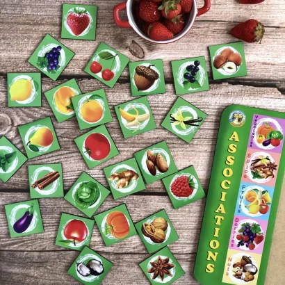 Дерев'яний пазл-вкладиш "Асоціації - 5" Ubumblebees (ПСД134) PSD134, 25 плашок