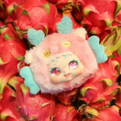 Колекційна мʼяка іграшка з кільцем POP TOP Kimmon - ПОТІШНІ ФРУКТИ (у дисп., в ас.)