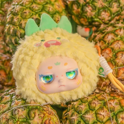 Колекційна мʼяка іграшка з кільцем POP TOP Kimmon - ПОТІШНІ ФРУКТИ (у дисп., в ас.)